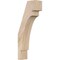 Ekena Millwork 3 1/2"W x 8"D x 20"H Merced Smooth Knee Brace, Douglas Fir BRC04X08X20MRC00SDF - alternate 1